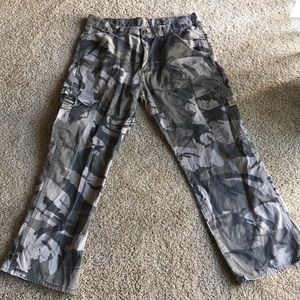 Wrangler camo cargo pants 16 Hursky